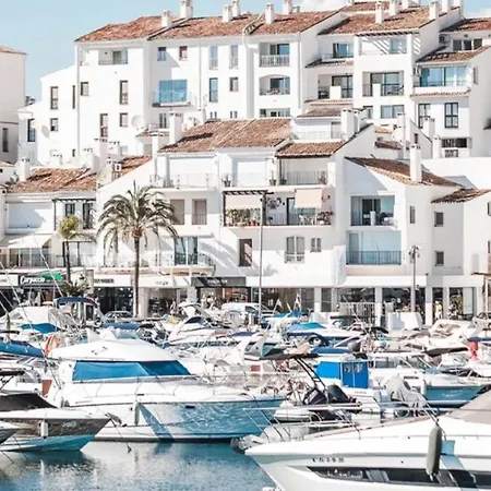 Luxury In Port Banus 2 And Private Parking Apartmán Marbella
